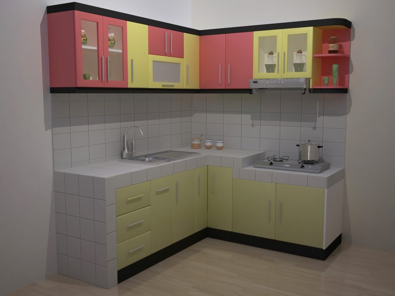 Simple plus Minimalist Kitchen and Dining Room