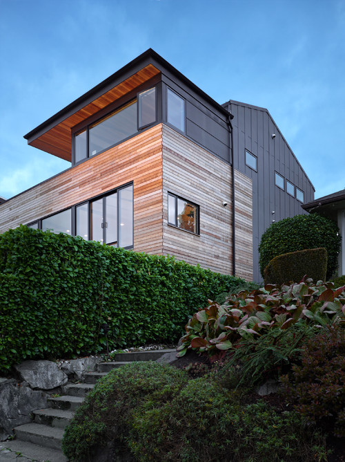 Cycle House contemporary landscape design - seattle