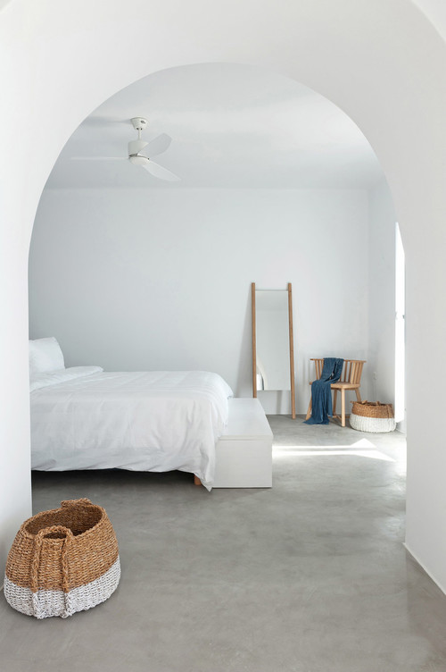 Santorini apartments by Kapsimalis Architects scandinavian bedroom other metro